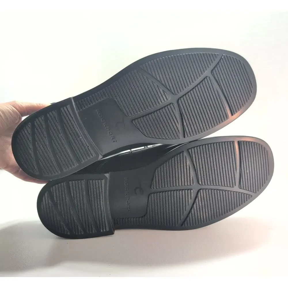 Rockport Margin Oxford Adiprene By Adidas Dress Shoes Black Men's 13 XW
